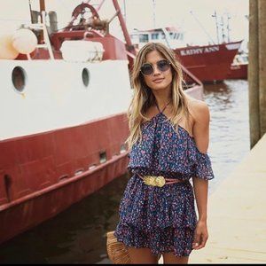 Paige Darya Off The Shoulder Mini Dress